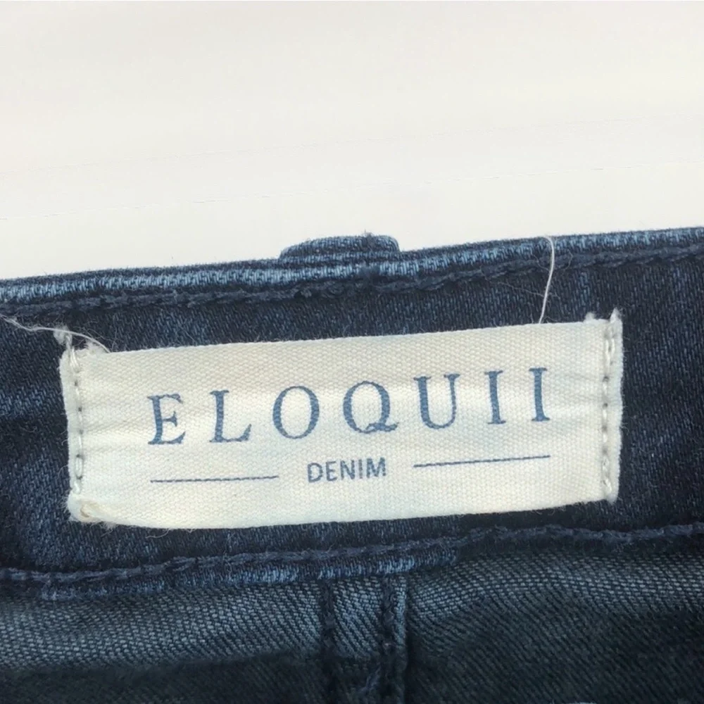 Eloquii Olivia Sculpting Skinny Jean High Waist Dark Wash Stretch Denim 20 - Picture 13 of 14